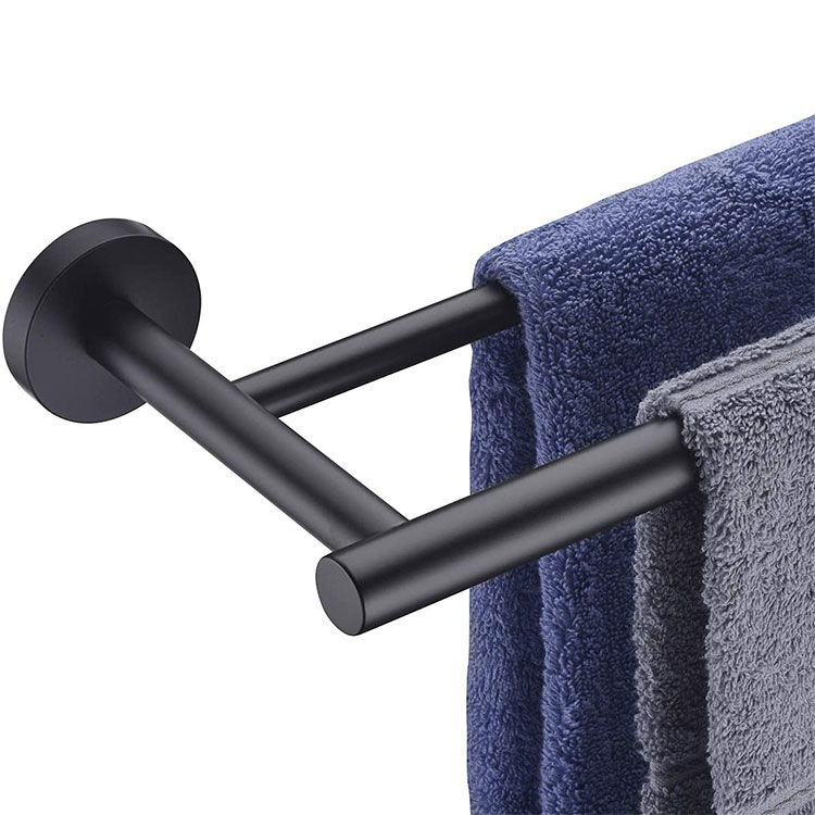 Black Towel Bar