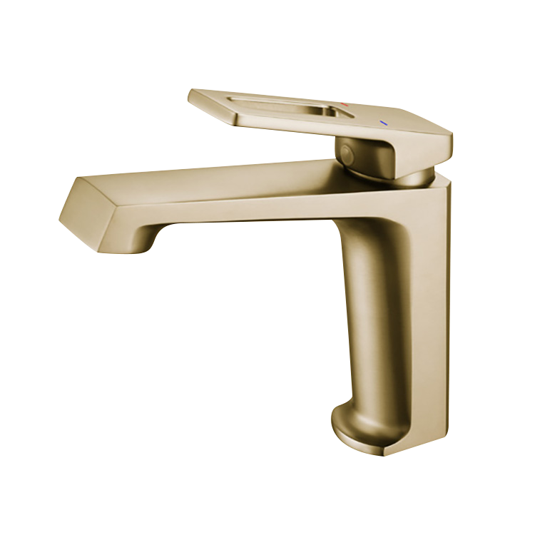 Brushed Gold Bathroom Faucets