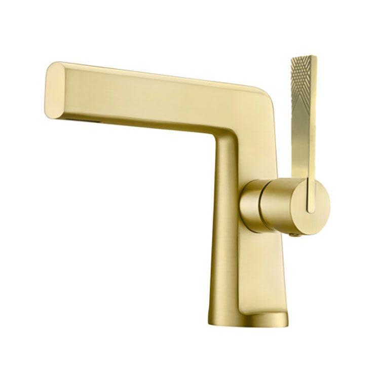 Brushed Gold Bathroom Mixer