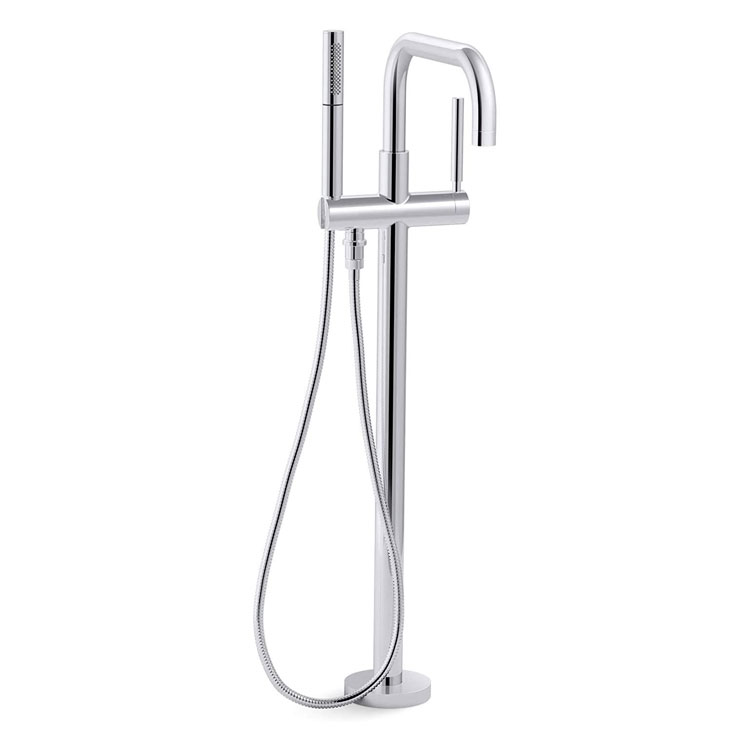 Chrome Freestanding Bathtub Faucets