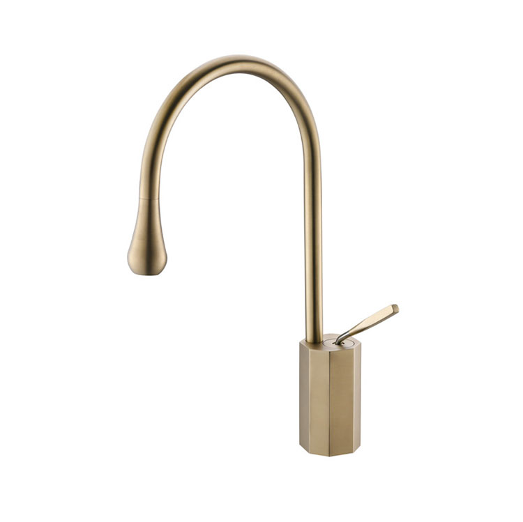 Gold Basin Mixer