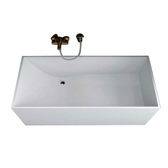 Poly-Marble Freestanding Bathtub