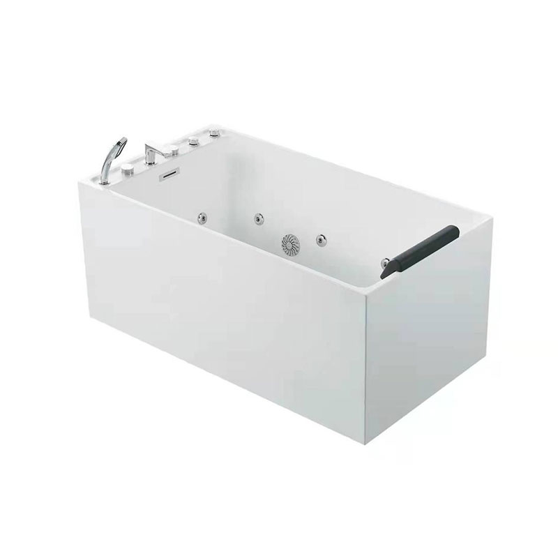 Whirlpool Bubbling Spa and Shower Bathtub